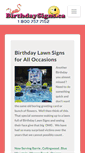 Mobile Screenshot of birthdaysigns.ca